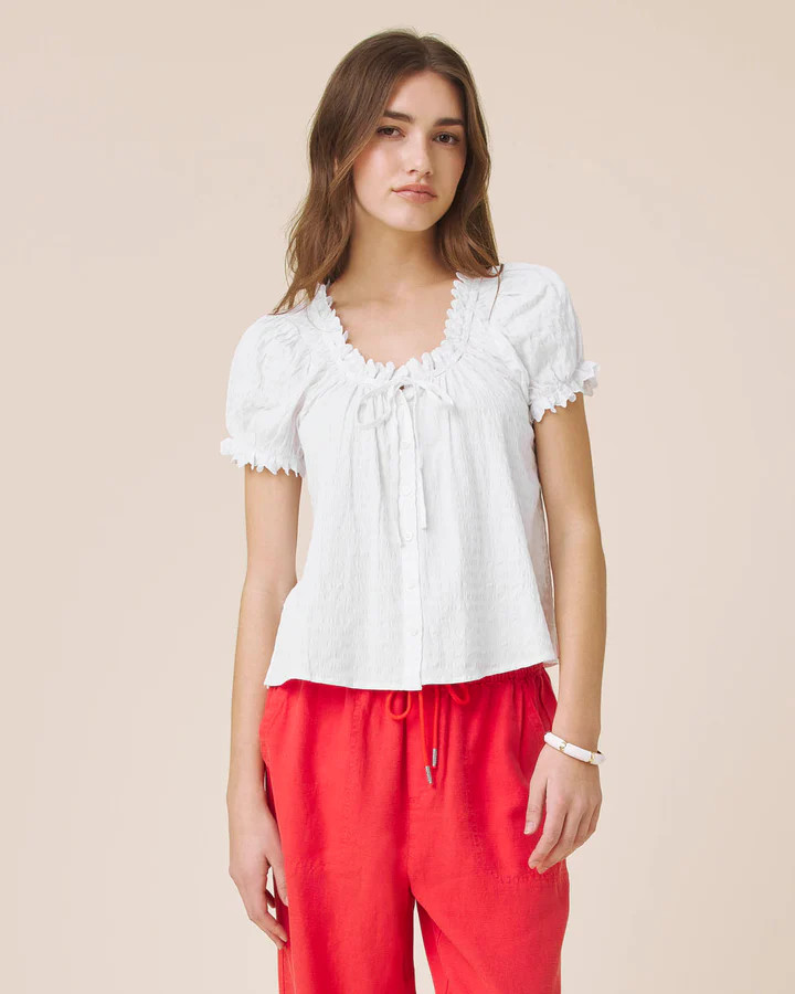 Gigi Puff Sleeve Top | Splendid