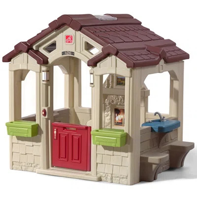 Step2 Charming Cottage Playhouse Kids Outdoor Playhouse for Toddlers | Wayfair North America