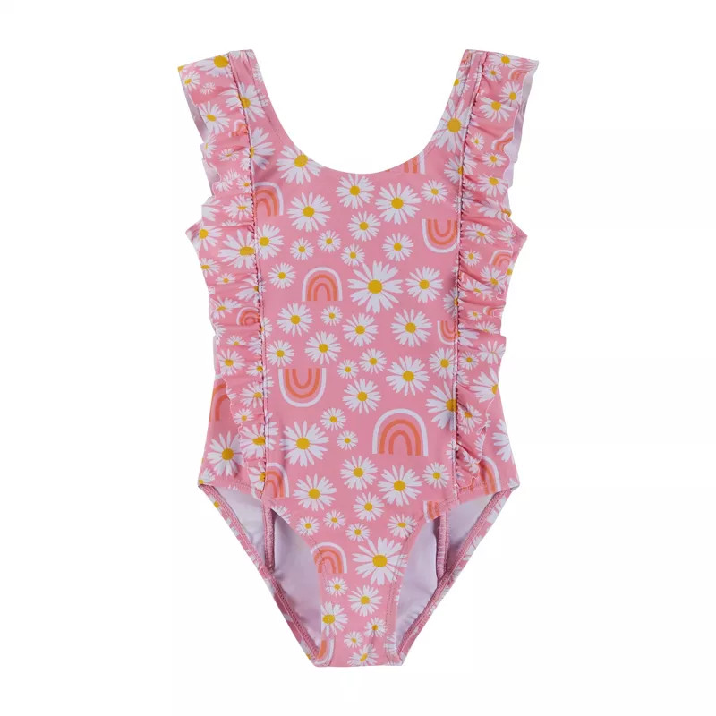 Andy & Evan  Toddler  Ruffled One-Piece Swimsuit | Target