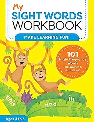 My Sight Words Workbook: 101 High-Frequency Words Plus Games & Activities! (My Workbooks) | Amazon (US)