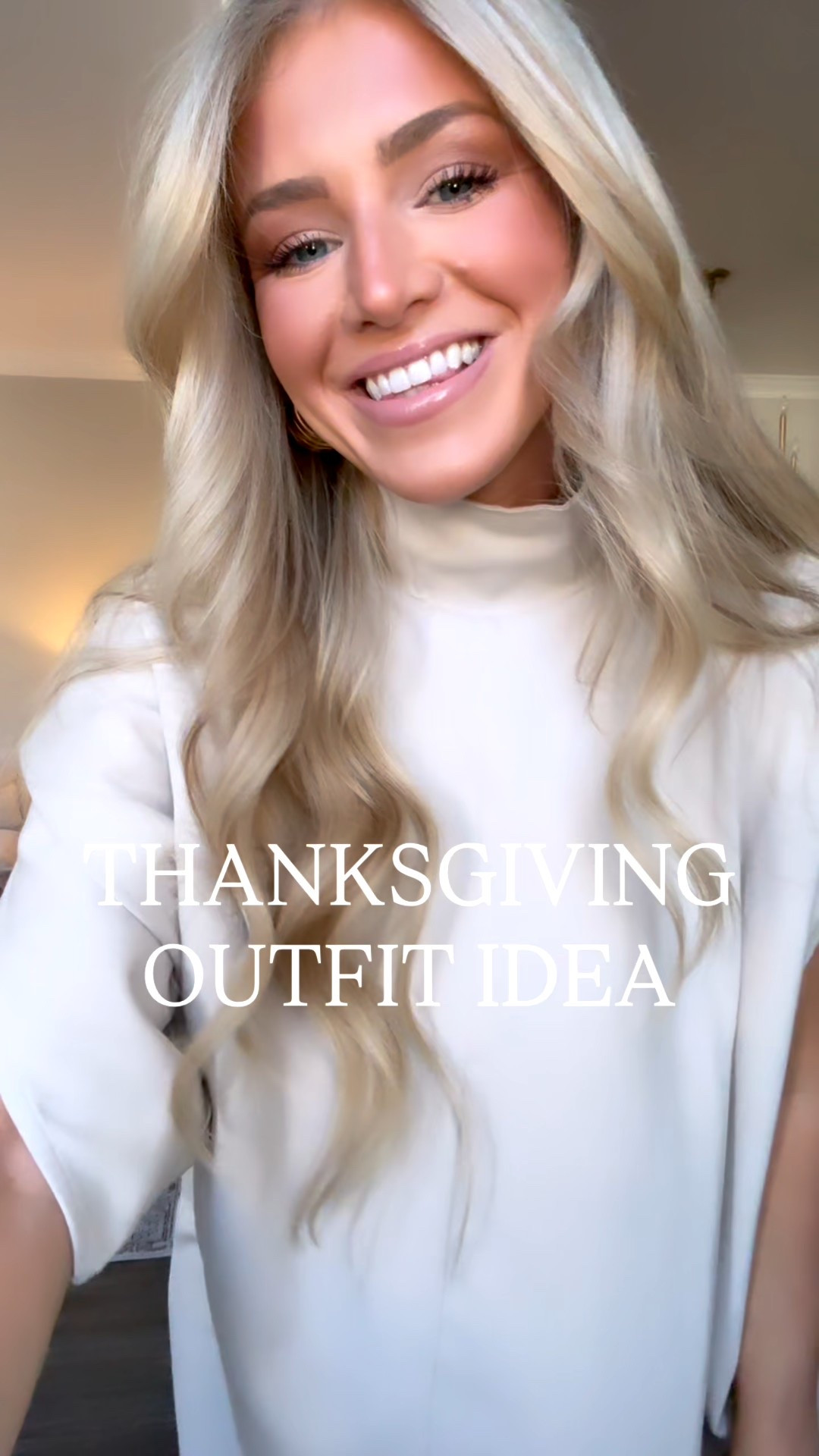 Thanksgiving outfit in motion- love this set! Wearing a medium in both. 

#LTKStyleTip #LTKHoliday #LTKFindsUnder100