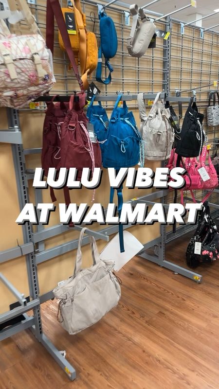 Lululemon who?! If you love the look a good Lulu look for less, you are going to love these new bags at Walmart! So similar! Except these are all under $20! 

👉🏼Follow me for more affordable fashion, finds and looks for less👈🏼

#LTKfindsunder50 #LTKSeasonal #LTKGiftGuide