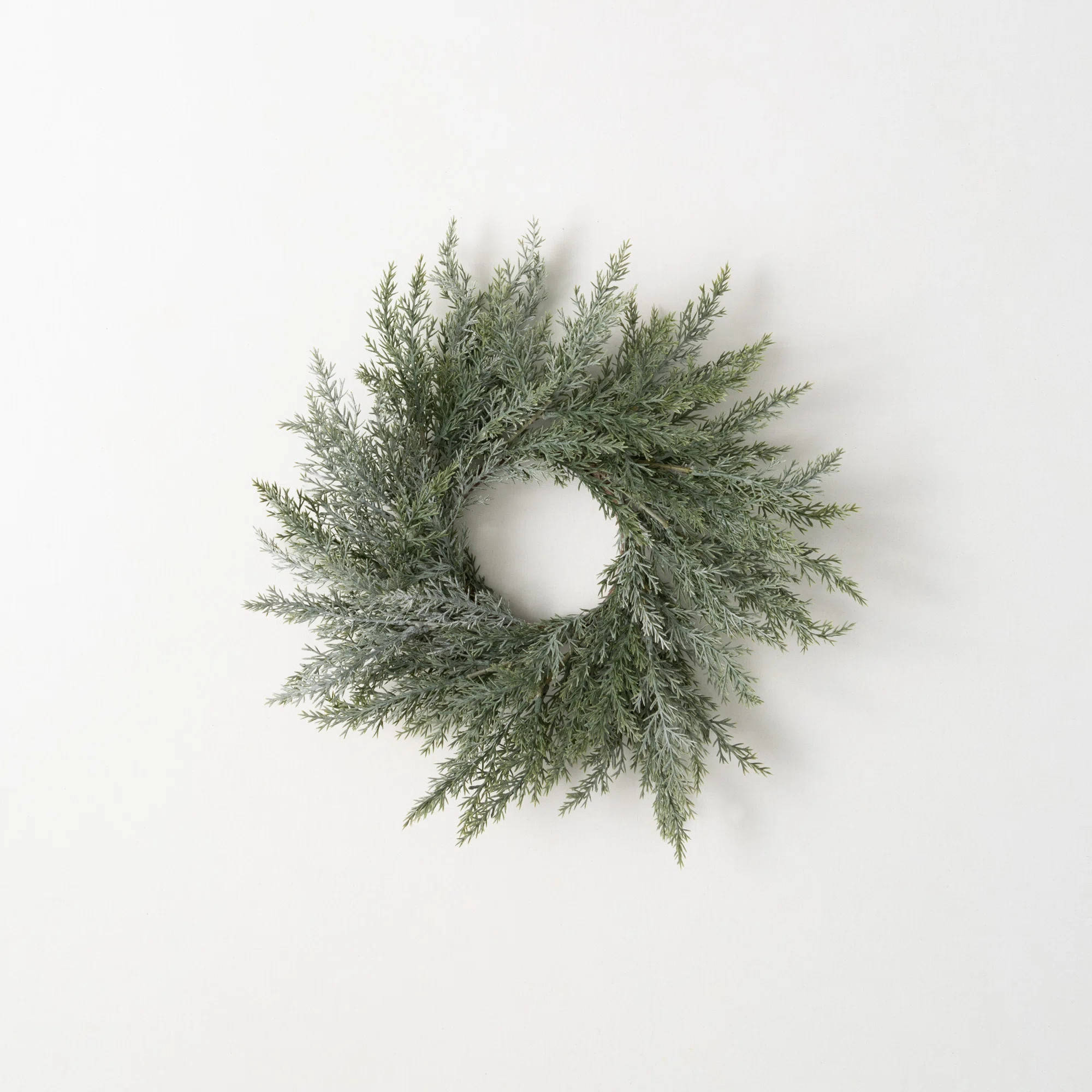 Primrue Romille Faux Cedar Wreath & Reviews | Wayfair | Wayfair North America