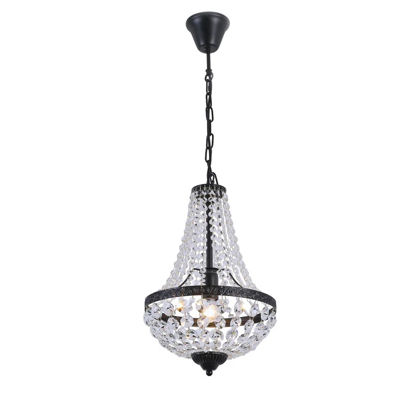 Paul 1 - Light Statement Empire Chandelier With Crystal Accents | Wayfair North America
