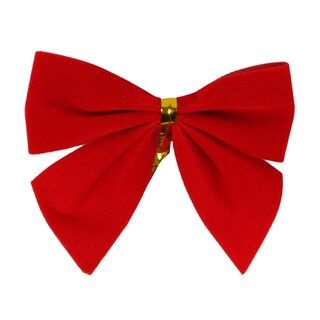 Northlight Pack of 14 Red Mini Velveteen Christmas Bow Decorations 3" | Michaels | Michaels Stores