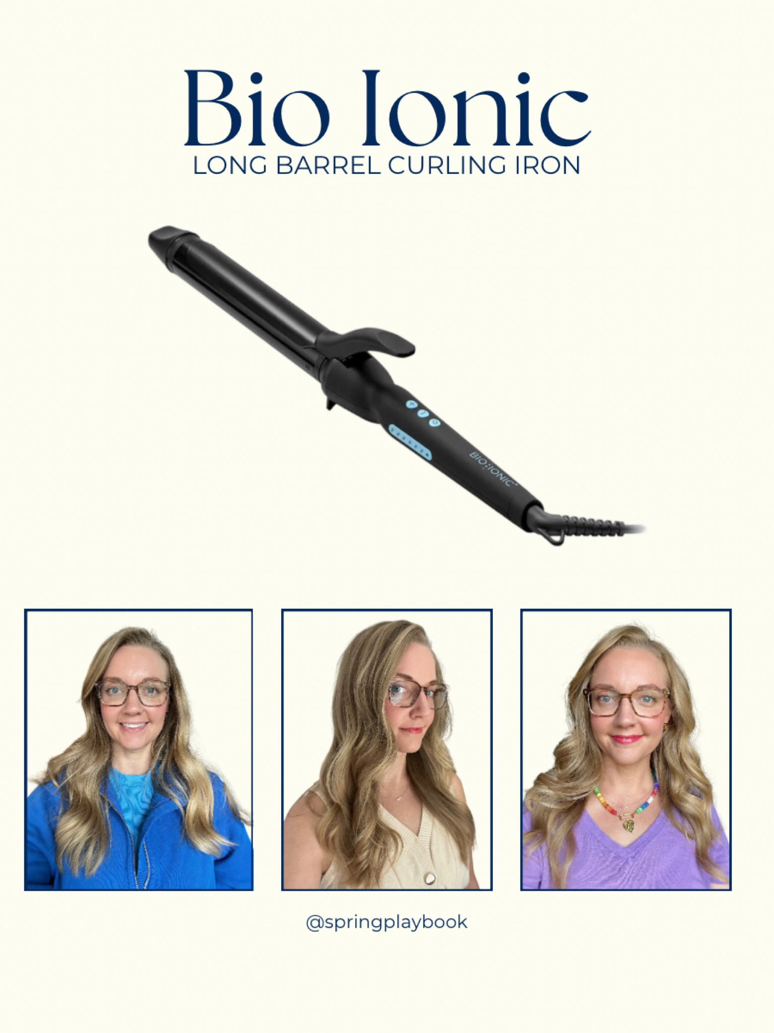 Influenced by @welcome.to.summer.school, I bought the long barrel curling iron and haven’t stopped receiving compliments on my hair. The long barrel expedites the tedious curling process and the curls hold for a few days! I always use with InCommon Magic Myst heat protectant!

#createdcolorful #createdcolorfulspring #hocspring #tcispring #pcaspring #lightspring #warmspring #truespring #brightspring #clearspring #paintboxspring #bluespring

#LTKSaleAlert #LTKGiftGuide #LTKBeauty