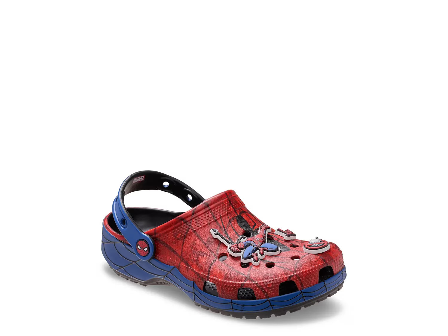 Crocs SpiderMan Classic Clog Kids' | Boy's | Red/Blue | Size 1 Youth | Clogs | Slip-Ons | DSW