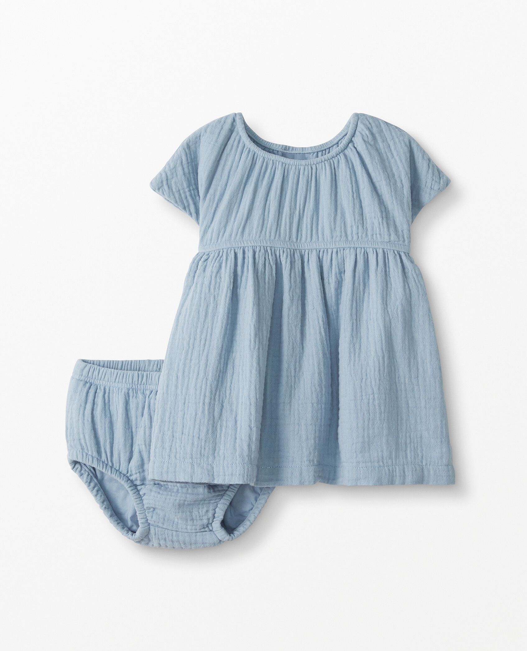 Bubbly Woven Dress Set | Hanna Andersson