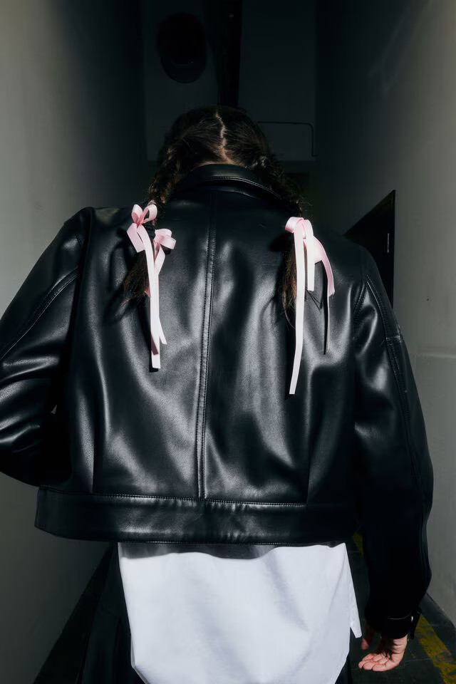 Clean Faux Leather Jacket | Garage Clothing