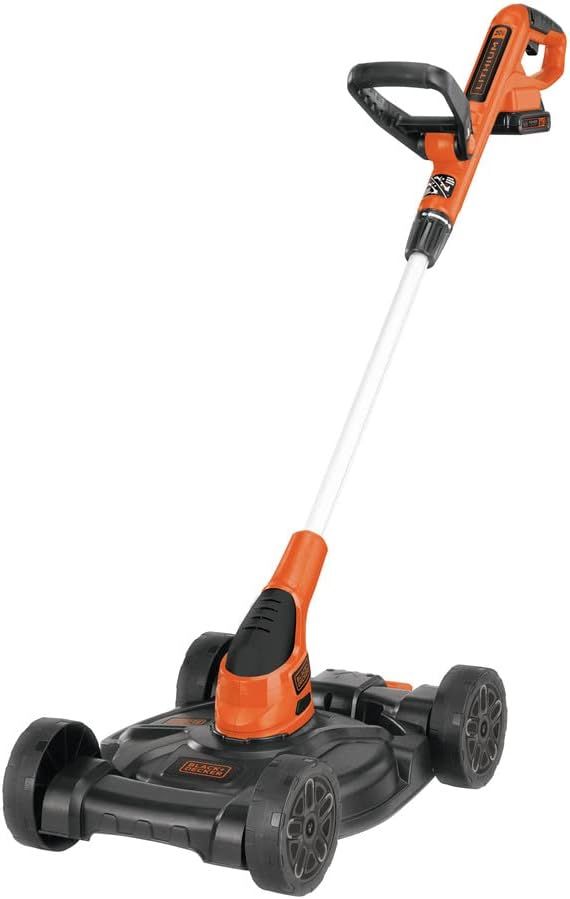 BLACK+DECKER Combination String Trimmer, Lawn Mower, and Edger, Cordless 3-in-1 (MTC220) | Amazon (US)