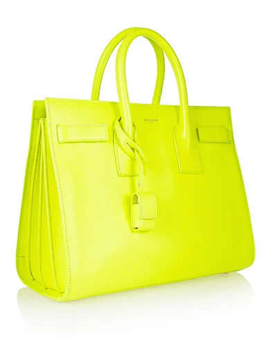 Sac De Jour small neon leather toteSac De Jour small neon leather tote | NET-A-PORTER (UK & EU)