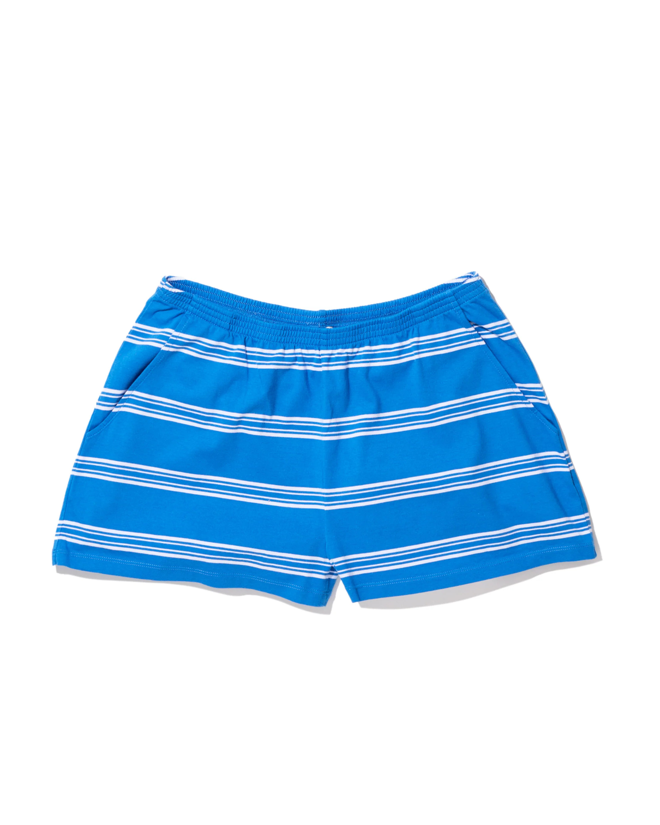 The Short - Royal/White Mixed Stripe | KULE (US)