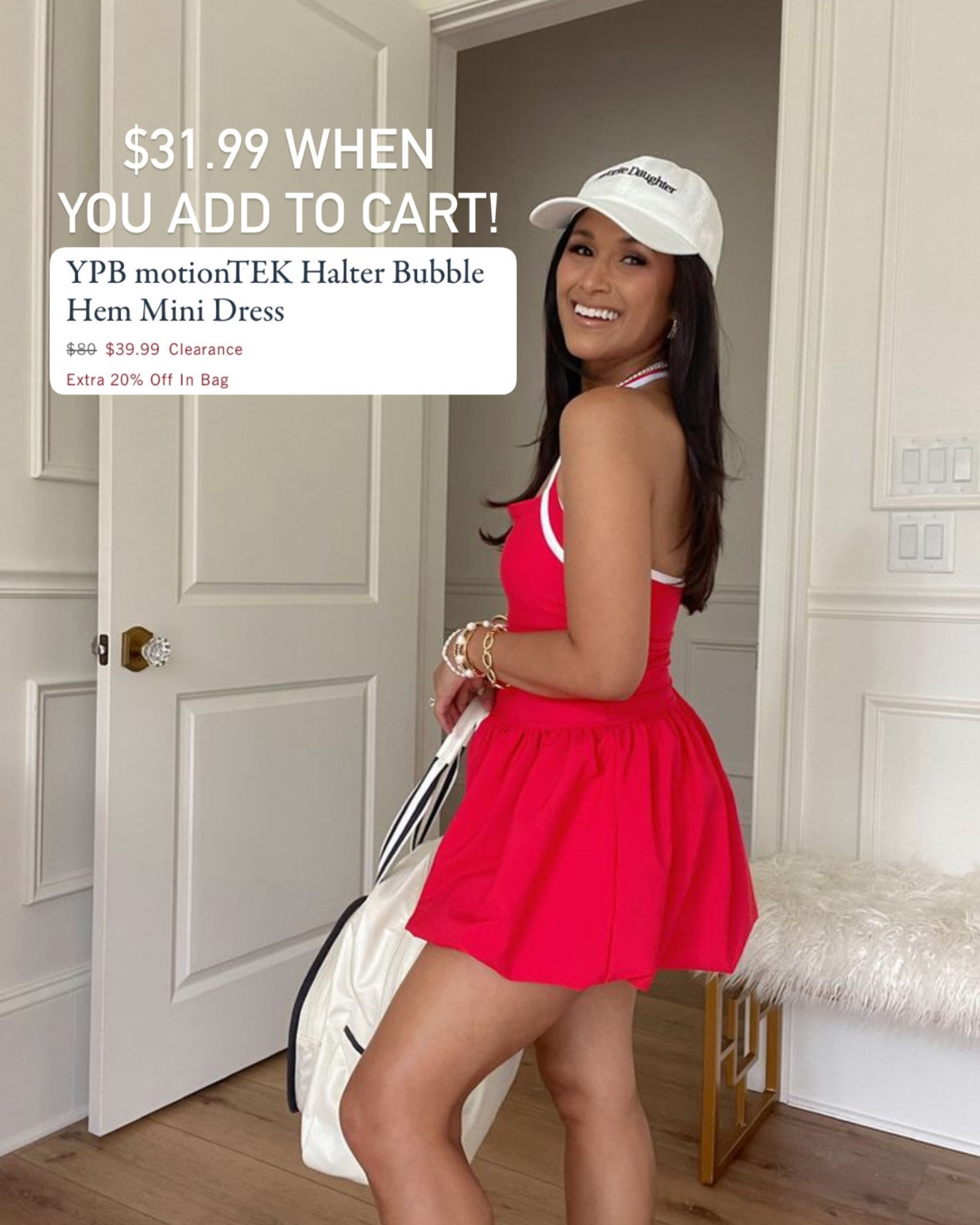 My YPB active dress only $31.99 when you add to cart!
—wearing size petite small in this active dress

#abercrombie #activeweardress #tennisdress #reddress #activewear
#dailydeal


#LTKActive #LTKfitnessgoals #LTKSaleAlert