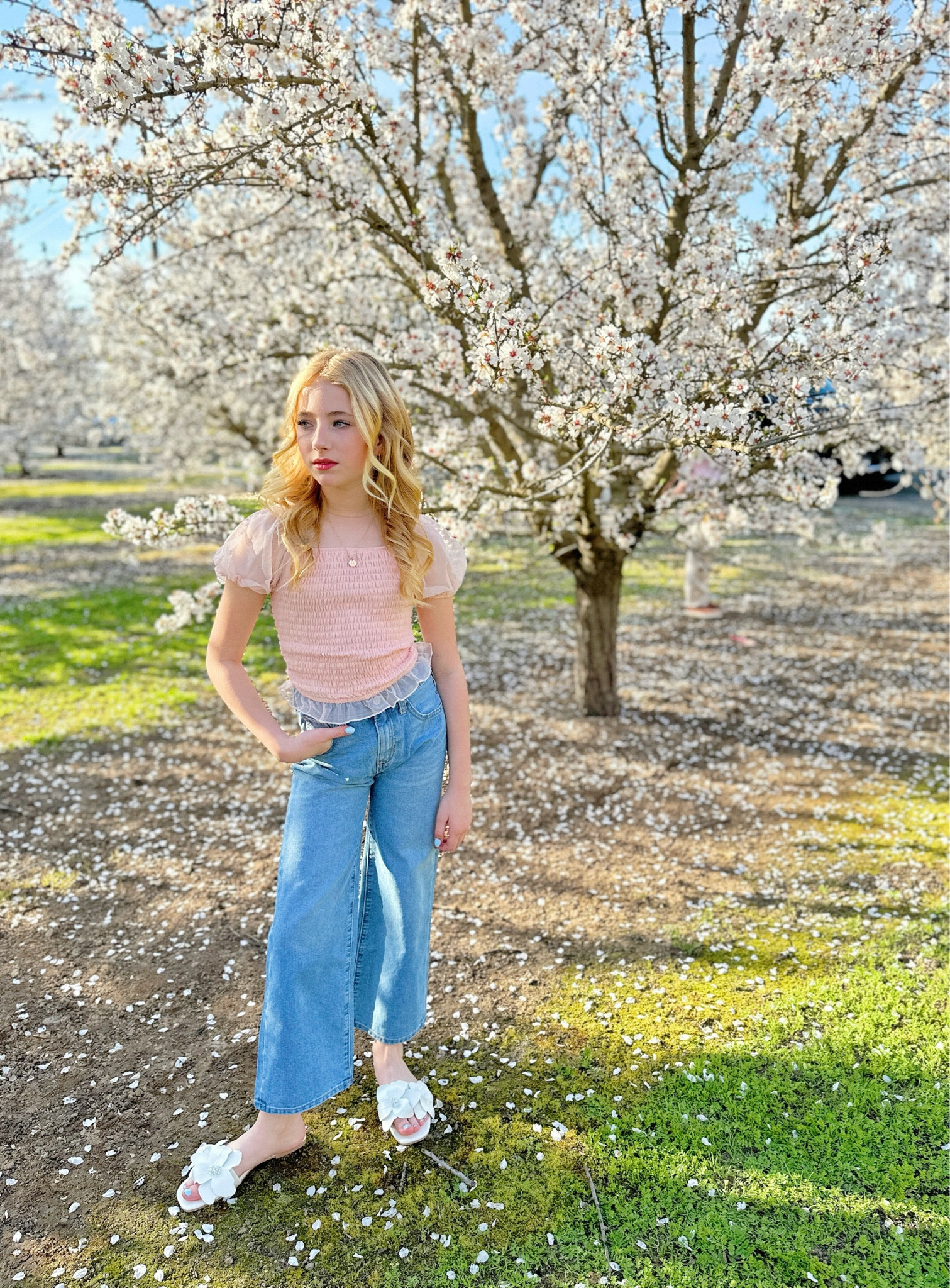 Perfect for Spring photos or Easter!Morgan is wearing a size M in the top and size 10 in the pants. 

#LTKkids #LTKSpringSale #LTKSeasonal