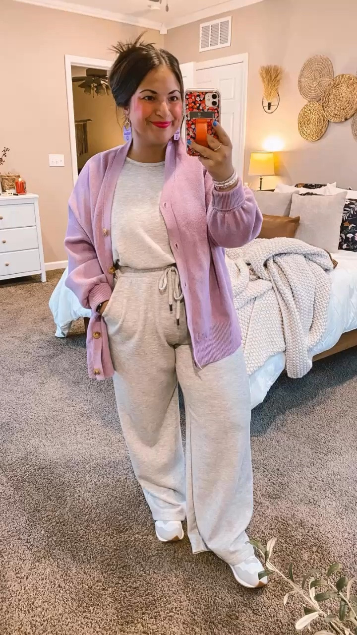 This jumpsuit from Walmart is so versatile and chic! So easy to dress up or down & it's super comfortable!💖 It proves that style doesn’t have to break the bank. 

sneakers: fit true to size // wearing a 3 in kids (linking adult sizes as well)
jumpsuit: fits true to size, a tad long // wearing a large
cardigan: fits true to size // wearing a large 

 #LTKWatchNow #LTKStyleTip #LTKWorkwear