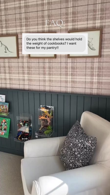Yes! These acrylic shelves are very sturdy. I am so glad we added these to my son’s bedroom! They keep his books organized and look very aesthetically pleasing. 

#LTKFind #LTKstyletip #LTKhome
