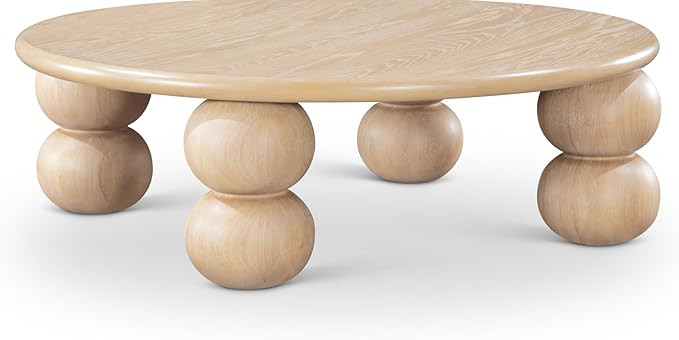 Meridian Furniture 99064Natural-CT Kelvin Collection Mid-Century Modern Coffee Table with Rich Na... | Amazon (US)