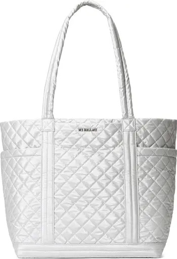 Large Empire Deluxe Quilted Nylon Tote | Nordstrom