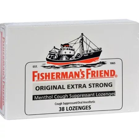 Fisherman's Friend Lozenges - Original Extra Strong - Dsp - 38 ct - 1 Case | Walmart (US)