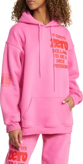 It Costs Zero Graphic Hoodie | Nordstrom