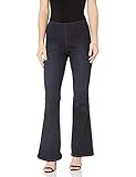 Jessica Simpson Women's Effortless High Rise Pull On Flare Jean, Hayden, 24 Regular | Amazon (US)