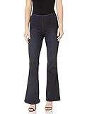 Jessica Simpson Women's Effortless High Rise Pull On Flare Jean, Hayden, 24 Regular | Amazon (US)