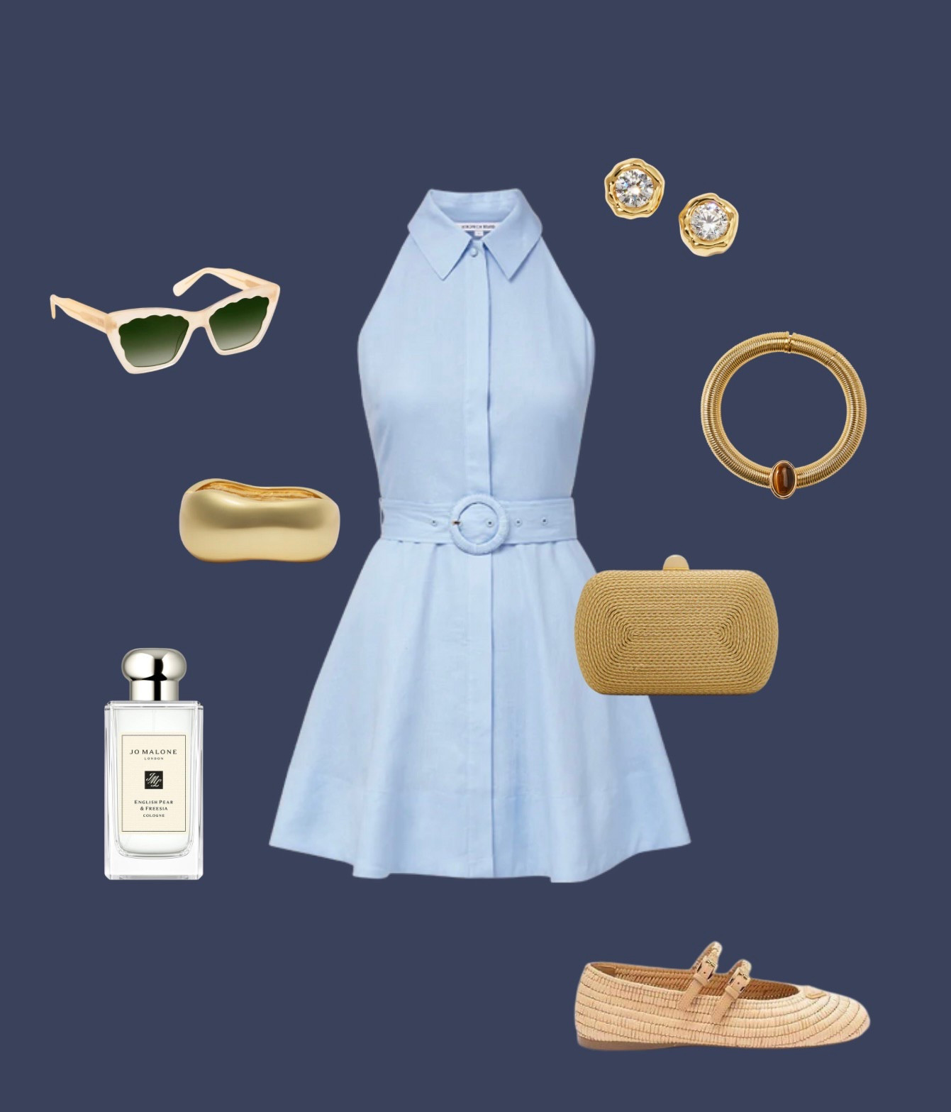 Brunch outfit🦋💙 #brunchfits #fashion #ootd 

#LTKOver40 #LTKU #LTKStyleTip