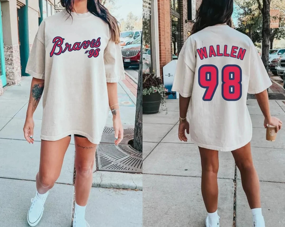 98 Braves Song Shirt, MORGAN WALLEN shirt, 98 braves morgan wallen shirt, country music concert, ... | Etsy (US)