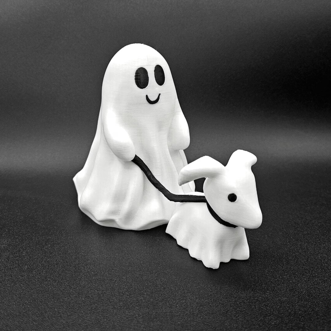 Cute Ghost Walking Dog - the Viral Halloween Decor - Etsy | Etsy (US)