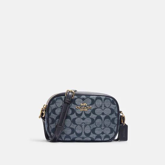 Mini Jamie Camera Bag In Signature Chambray | Coach Outlet