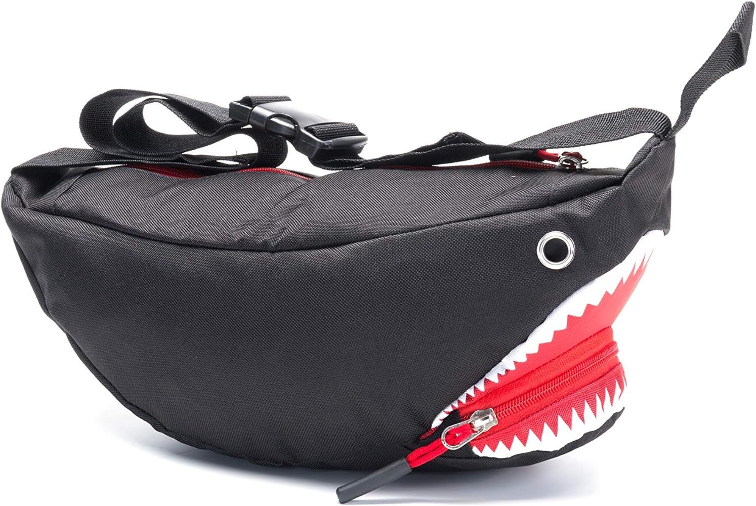 Shark Fanny Pack Cross Body Bag Wasit Pack Belt Bags for Men,Women,Kids Black shark | Amazon (US)