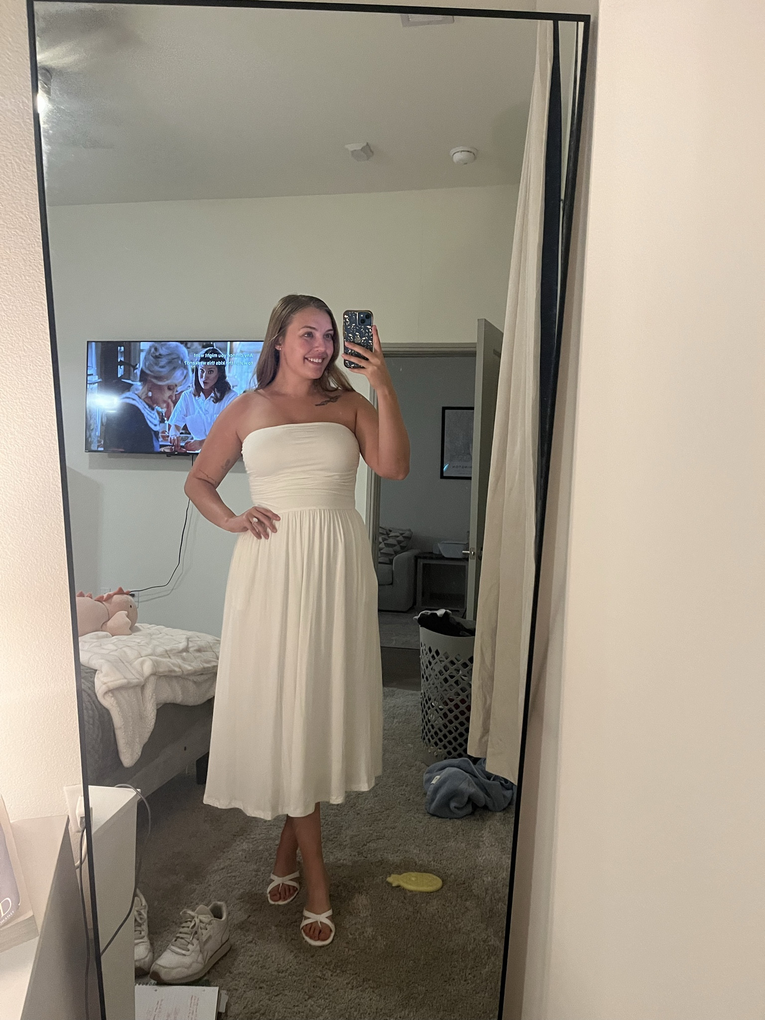 Bridal dress

Amazon fashion  engagement party dress  midi dress  white dress  kitten heels 

#LTKStyleTip #LTKTall #LTKWedding