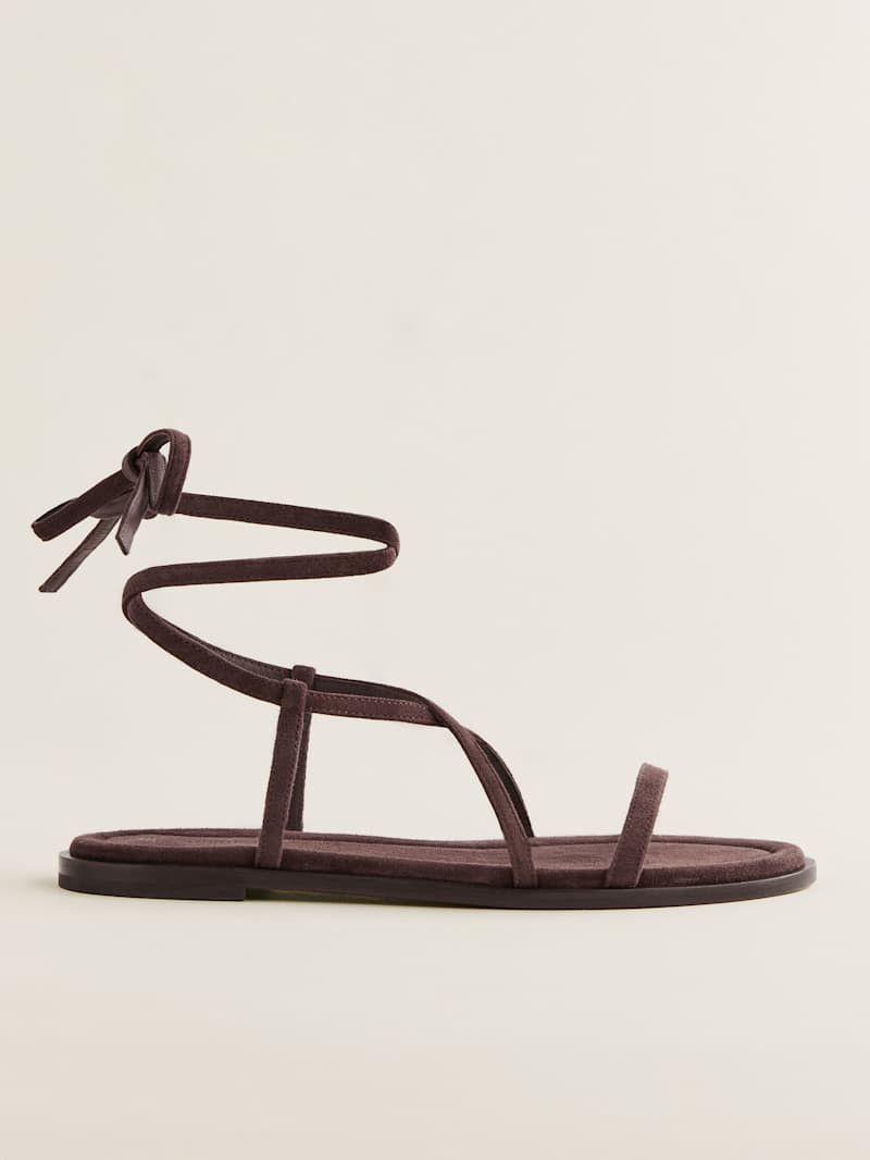 Jamie Flat Sandal | Reformation (Global)