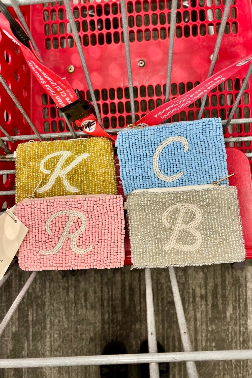 Cute gift idea for your bridesmaids. 

I absolutely love these beaded initial pouches, which are about the size of a coin purse. Find them at Target, more colors and letters online. 

Bridal party gift, mother of the bride gift, mother of the groom gift, mom gift.

#LTKMothersDay #LTKSeasonal #LTKWedding