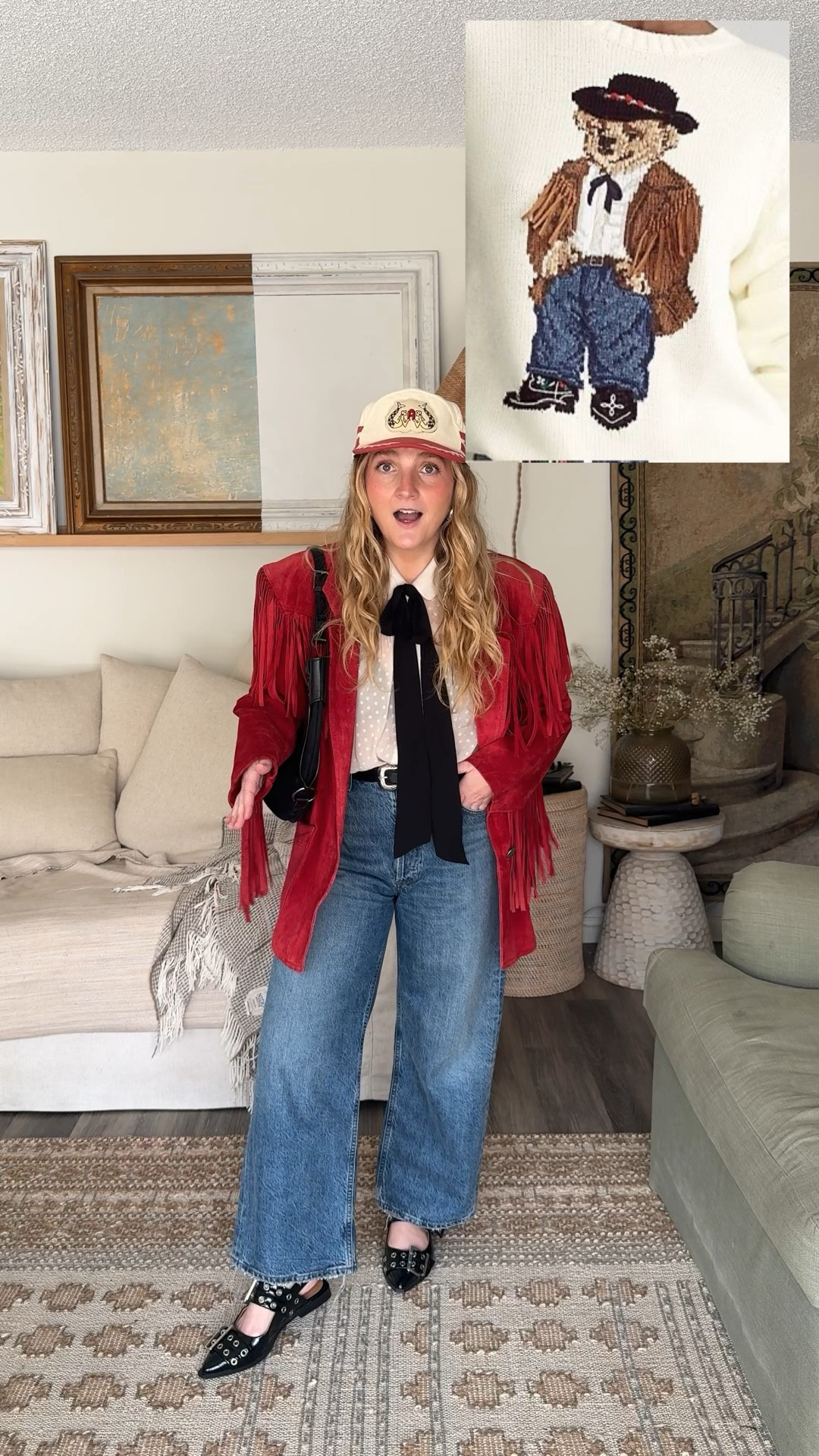 Ralph Lauren Polo Bear Fit recreation! Linking some exact items in this look and some inspo :)  love this western fit! 

#LTKfindsunder100 #LTKstyletip #LTKSeasonal