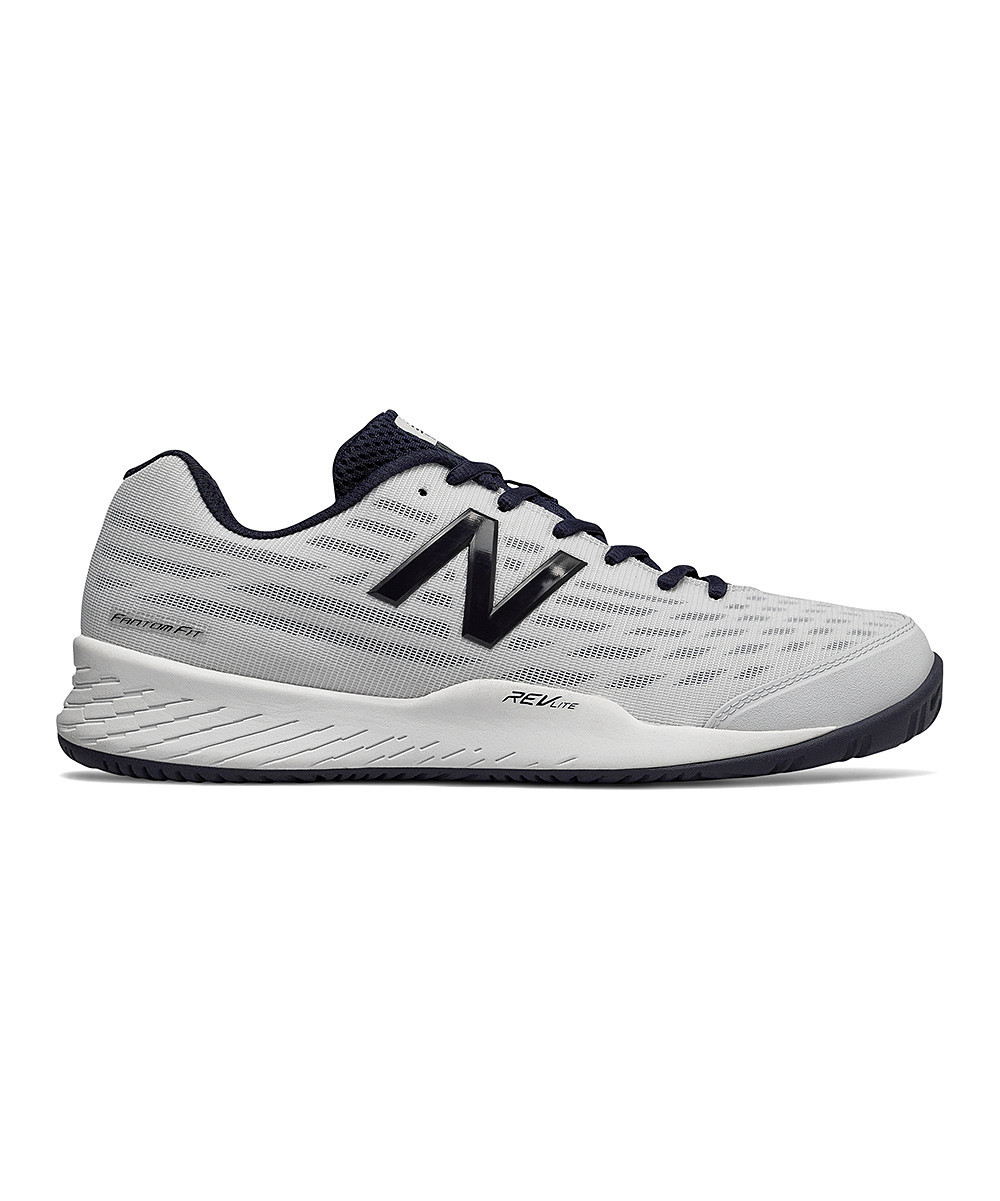 New Balance Men's Sneakers WHITE - White & Black 896v2 Sneaker - Men | Zulily
