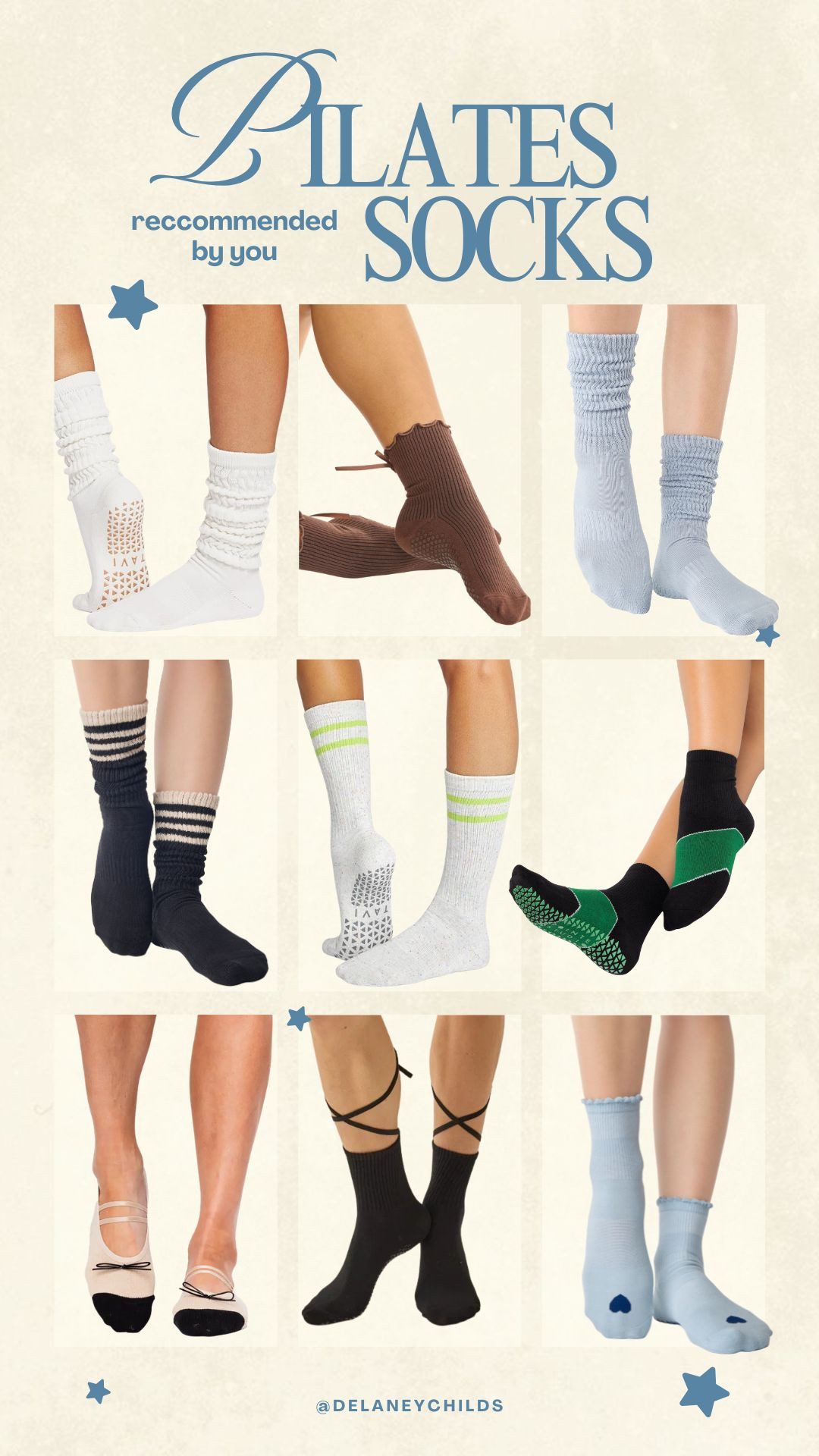 Pilates socks you guys recommended to me! 

 #LTKdayinmylife #LTKgrwm #LTKfitnessgoals