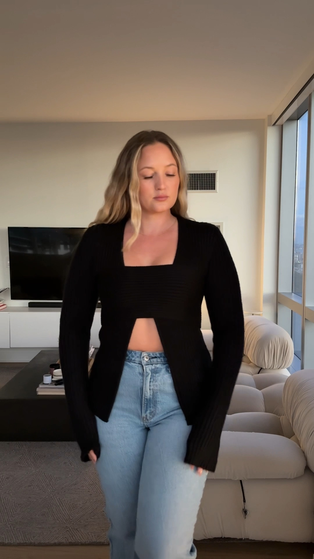 2 in 1 cardigan 

#LTKSeasonal #LTKBeauty