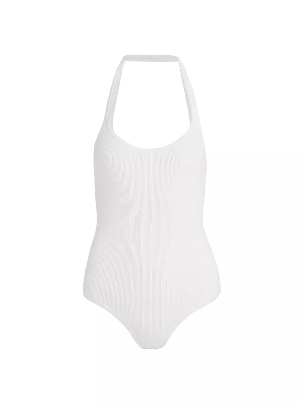 Stretch Jersey Halter Bodysuit | Saks Fifth Avenue