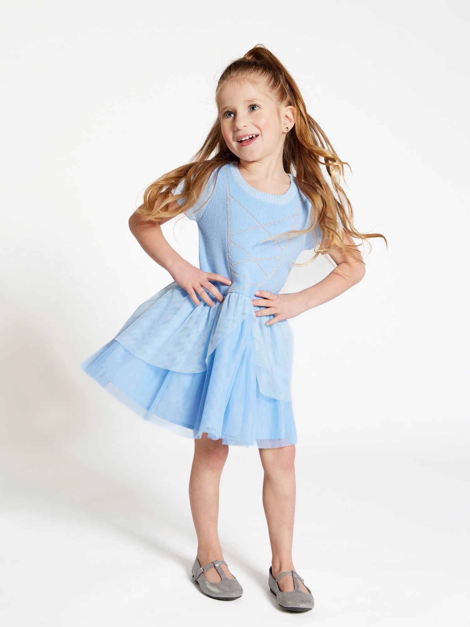 Disney Toddler Girl Cinderella Cosplay Dress, Sizes 12M-5T | Walmart (US)