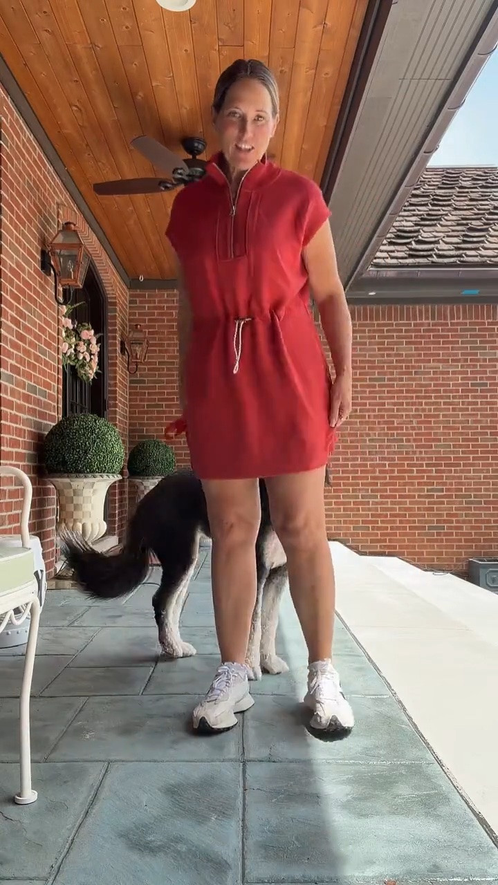 Working on my Mother of the Bride arms with just a pair of 5 lb weights! I do these while sitting on my shower bench and keep it simple with curls, overhead pulls, arm raises, and punches for 2 sets of 30 each. I’ve been pretty consistent with it, and so far I’m really happy with the results!

#LTKSeasonal #LTKOver40 #LTKMidsize