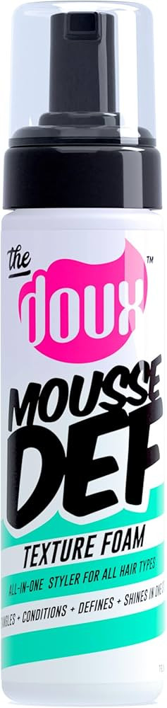 The Doux Mousse Def Texture Foam, Multi-Use Mousse Hair Foam to Style, Condition, Define, Volumiz... | Amazon (US)