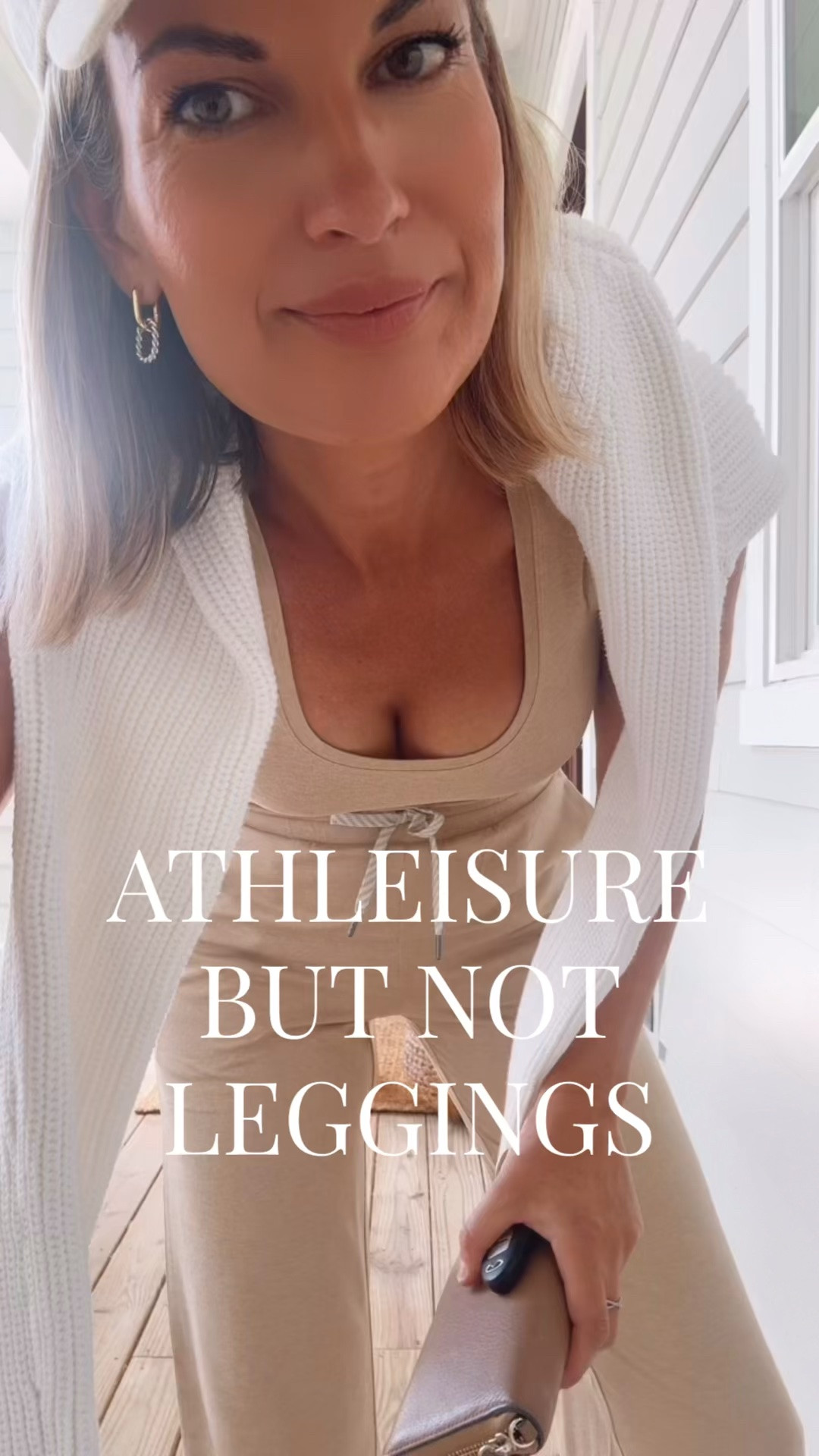 I am 5’11” in small tall pants and small top. Sneakers and bra true to size.  Athleisure but not leggings.

#LTKOver40 #LTKTall #LTKActive