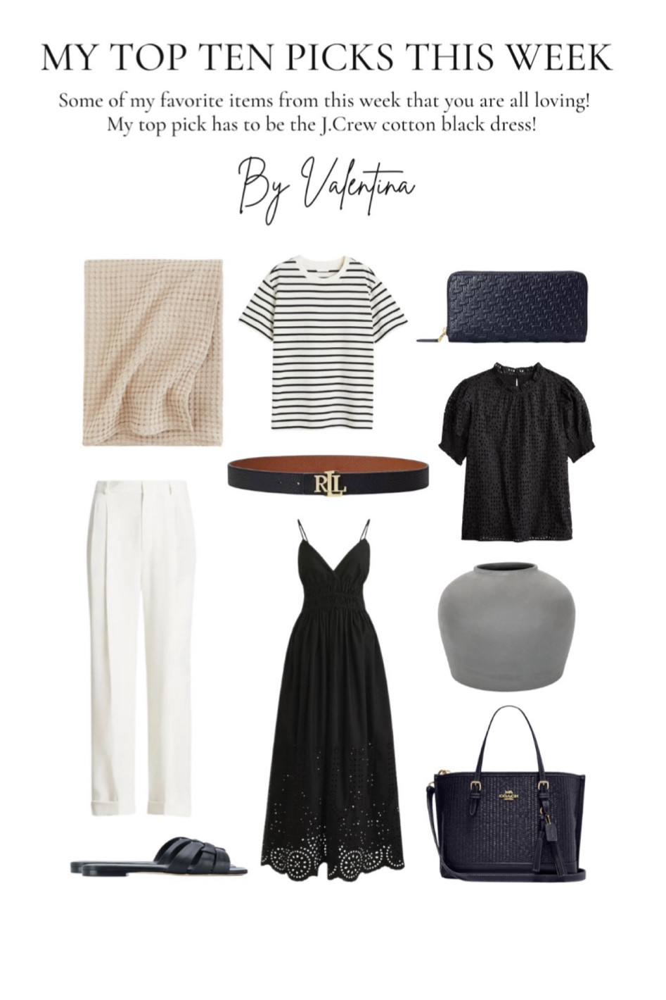 My Top 10 Picks of the Week! 

Summer Style, Summer Outfit Inspiration, Summer Dress, Belt, Homeware, Home Decor, Throw, Striped T-shirt 

#LTKstyletip #LTKuk #LTKsummer