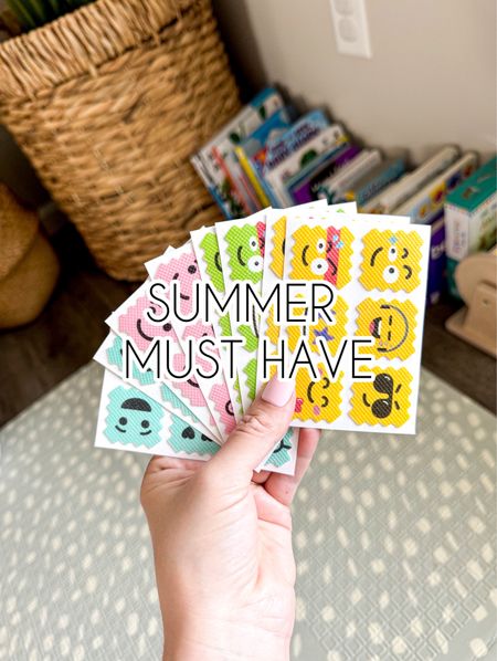 These mosquito repellent stickers are made with natural plant-based repellent. They last up to eight hours and come with 60 stickers! No more bug spray for us🙌🏼

#LTKSeasonal #LTKKids #LTKBaby