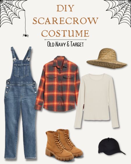 DIY scarecrow costume #oldnavy #target

#LTKfamily #LTKHalloween #LTKSeasonal