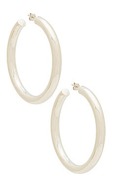 The Thick Hoop Earrings
                    
                    The M Jewelers NY | Revolve Clothing (Global)