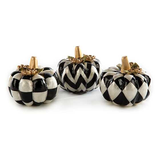 Autumn Naturals Capiz Pumpkins - Set of 3 | MacKenzie-Childs