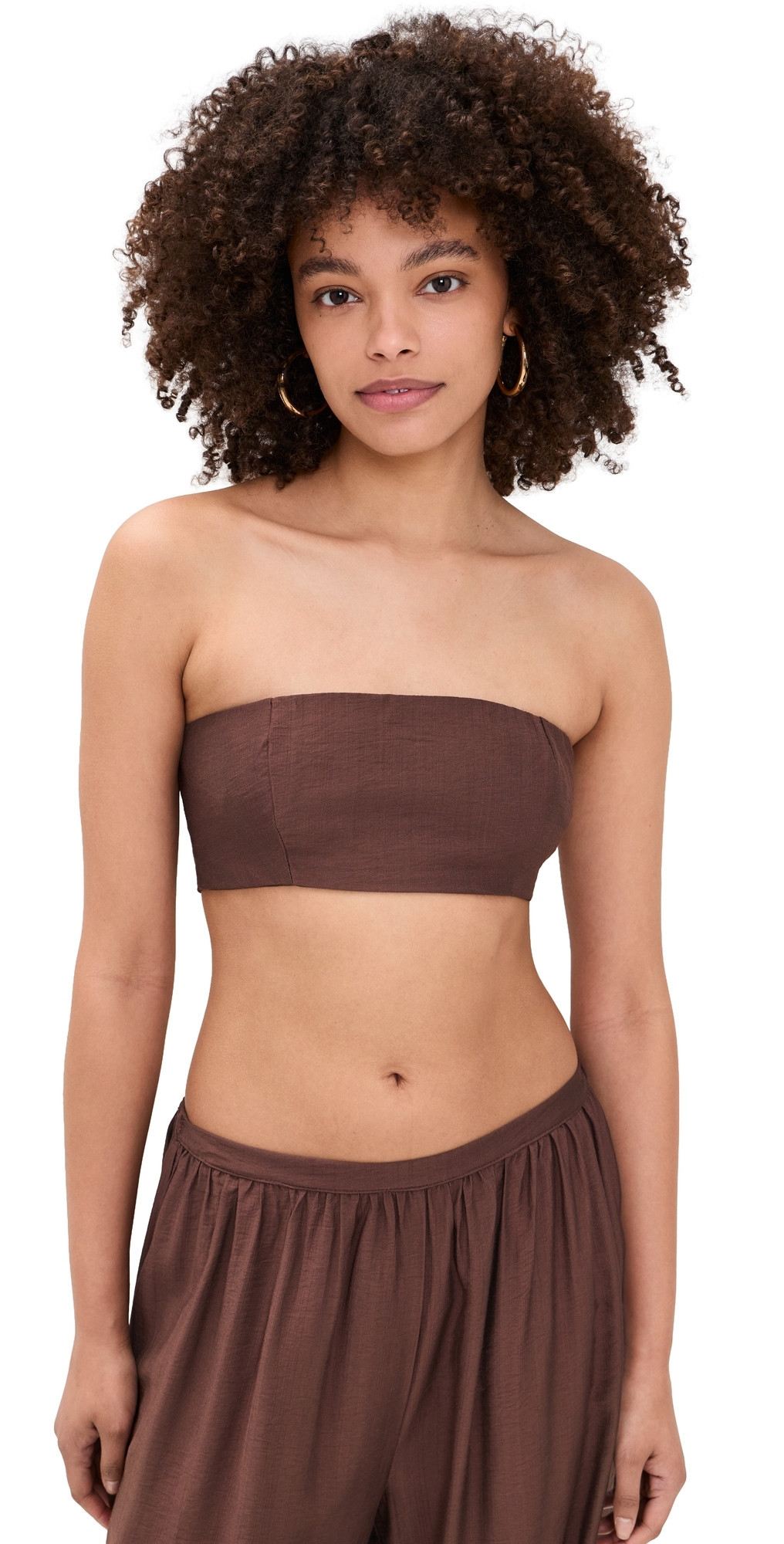 Seven Wonders Klea Strapless Top Chocolate M | Shopbop