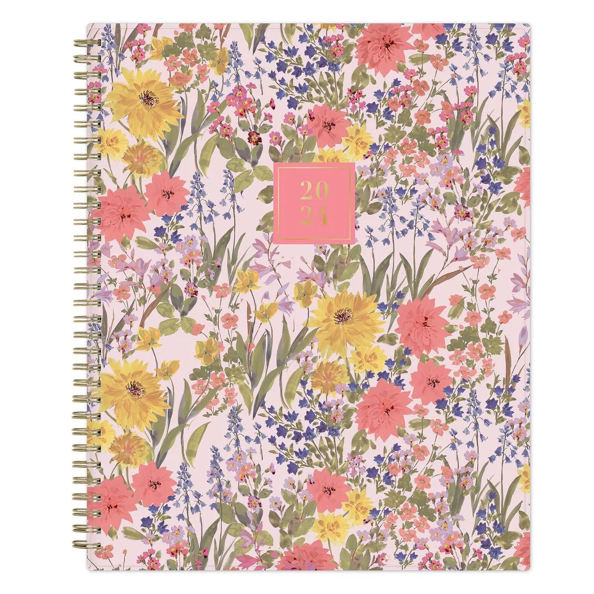 Rachel Parcell 2024 Planner 8.5"x11" Weekly/Monthly Wirebound Emily Pink | Target